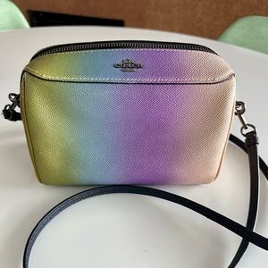 Coach Bennett Crossbody Ombre Rainbow Bag - Multicolor -